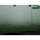 Bakersfield: Early morning fog