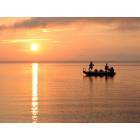 Zavalla: Early risers fishing at sunrise