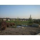 Yucaipa: View of Golf Course from walking trail on Oak Glen