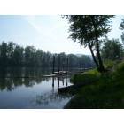 St. Maries: Boat Docks Along the St. Joe River