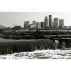 Louisville: : downtown louisville .. view from IN
