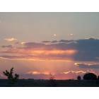 Pueblo West: : Sunset from Rolling Prairie Drive