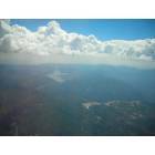 Big Bear Lake: Lake from the air