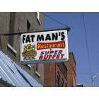 Reynoldsville: Reynoldsville, PA main street - Fat Man's Super Buffet