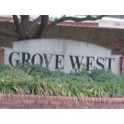 Stafford: Grove West Sign