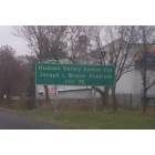 Troy: : Sign for HVCC, Troy NY