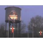 Tehachapi: : TEHACHAPI WATER TOWER DRESSED UP FOR THE HOLIDAYS!