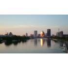 Rochester: : Downtown Rochester from Ford Street Bridge