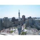 Indianapolis: Monument Circle - Downtown Indianapolis