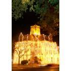 New Braunfels: The courthouse in New Braunfels decked out for Christmas