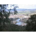 Atascadero: A view of the river from Pine Mountain Cemetery
