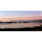 Polson: The Narrows at Dusk, Flathead Lake, Polson, MT