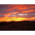 Quitaque: Sunset at Caprock Canyon state Park