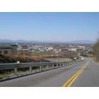 Lynchburg: Shot of town from Candler's Mountain