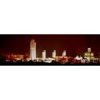 Albany: : Albany cityscape at night, view from East Greenbush