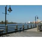 Wilmington: : Historic Downtown from Cape Fear River in Wilmington NC