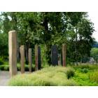 Lake Oswego: Standing Poetry Stones by the Park