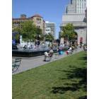 White Plains: : Summer day downtown