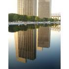 Albany: : reflecting pool at capital