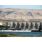 City of The Dalles: The Dalles Hydro Dam as seen from the city of The Dalles