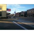 Fort Atkinson: Main Street on an early quiet Sunday morning just before Christmas