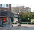Appleton: Looking to the northwest toward Landmark Square on Durkee Street