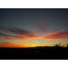 El Paso: Sunset from Rojas Dr. at Henry Brennan