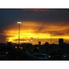 El Paso: : Sunset at the Zaragoza Walmart