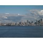 Seattle: : Downtown Seattle as seen from Elliott Bay
