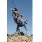 Cheyenne: Sculpture adjacent to Frontier Days Musuem