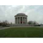 Vincennes: The George Rogers Clark Memorial in Vincennes, Indiana.