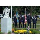 Utica: : Dedication of 911 Memorial
