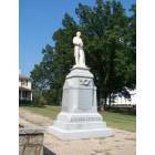 Crawfordville: Statue of Alexander H. Stephens, Vice President of the Confederate States of America, Crawfordville, Georgia
