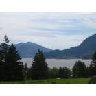 Stevenson: Columbia view from Skamania Lodge