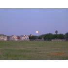 McAllen: : Big orange full moon in McAllen
