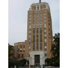 Beaumont: : The 14 Story Jefferson County Courthouse, built in 1931, is in the Art Deco style