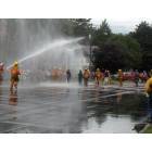 Greene: Here is the famous Greene hose fight, a contest held every Labor Day Picnic