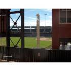 Oklahoma City: View of Bricktown Ball Park from Bricktown Parking Lot structure.
