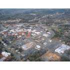 Americus: Aerial view of Downtown Americus Jan 2007