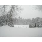 Plainfield: Winter view towards Plainfield Village less than.25 mile