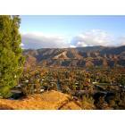 San Bernardino: North End of San Bernardino. Looking North from Little Mountian