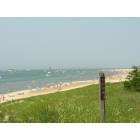 Grand Haven: : A sunny day at the beach in Grand Haven, MI