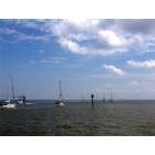 Kemah: Kemah's Sunday boat traffic