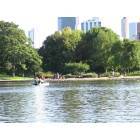 Chicago: paddle boating the Lincoln Park Zoo pond