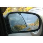 Argyle: route 40 in side mirror...i call it Fall Is Closer Than It Appears