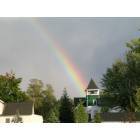 Gardiner: The Gardiner Town Hall lies at the end of the rainbow.