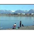 Homer: homer spit fishing pond