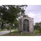 Orlando: one of the mausoleums at Greenwood Cemetary