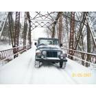 Montpelier: a snowy county bridge