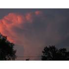 Upham: Summer storm over Upham, ND